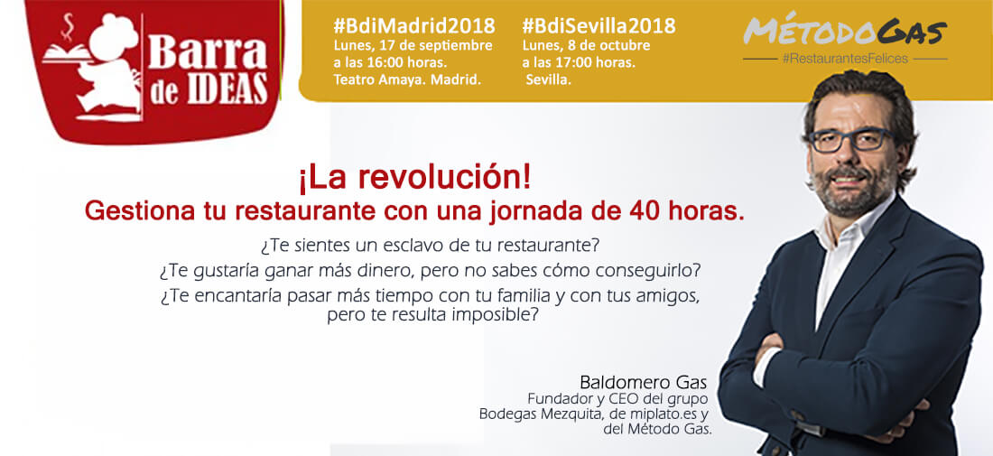 El Método Gas en los eventos de Barra de Ideas en Madrid y Sevilla. - Método Gas